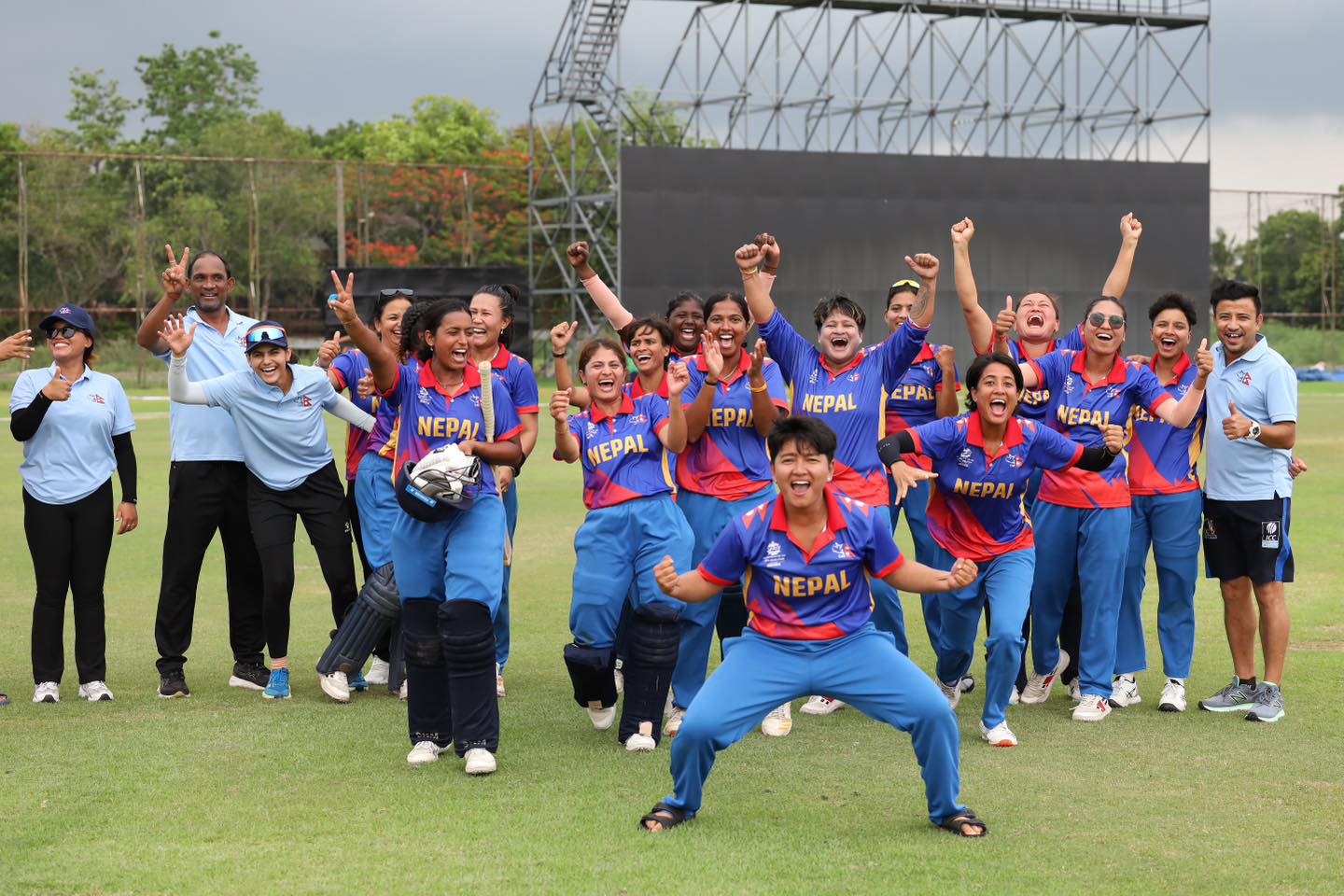 Nepal Women Storm Into ICC T20 World Cup Global Qualifiers