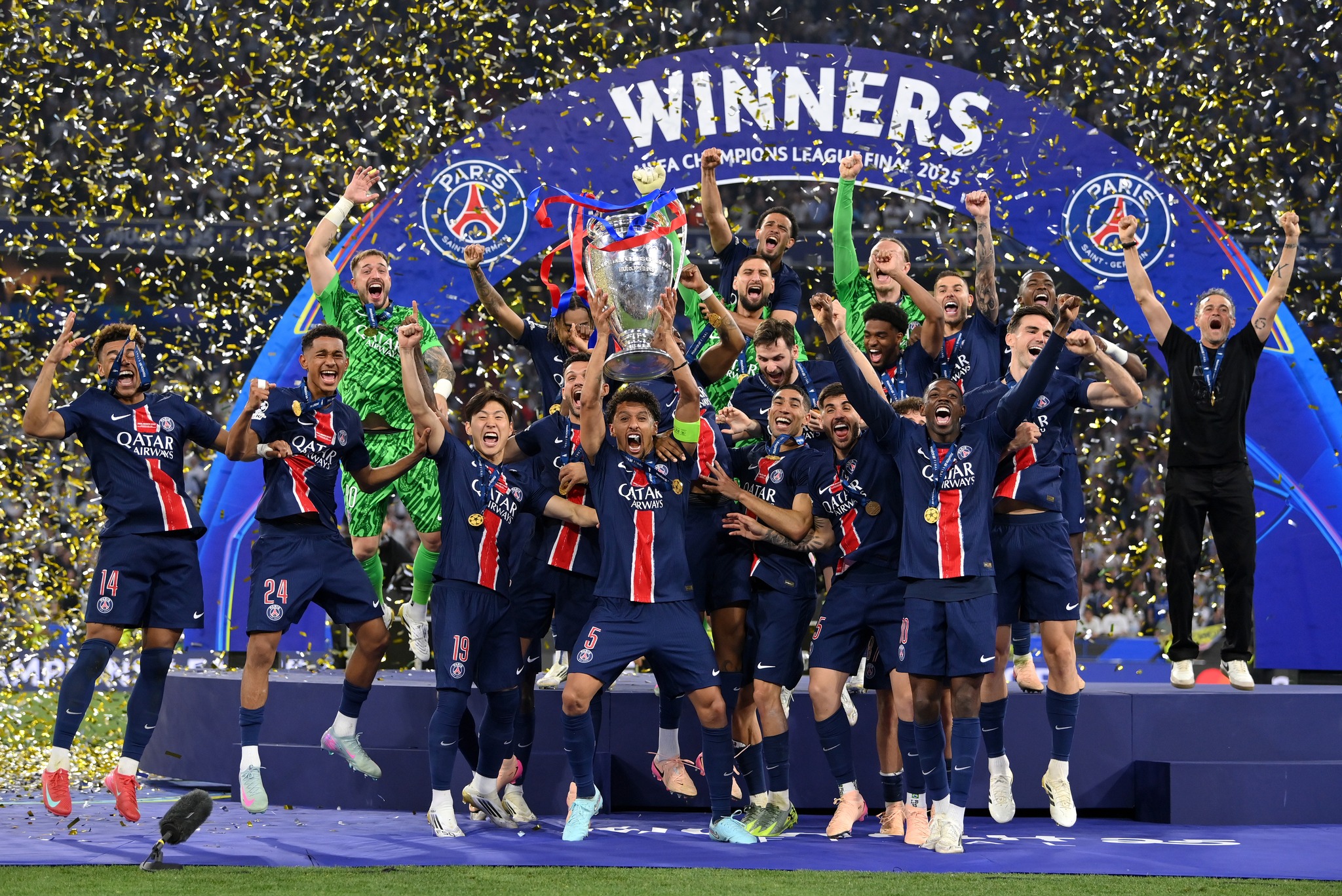 Paris Saint-Germain Crush Inter Milan to Capture First-Ever UEFA Champions League Crown