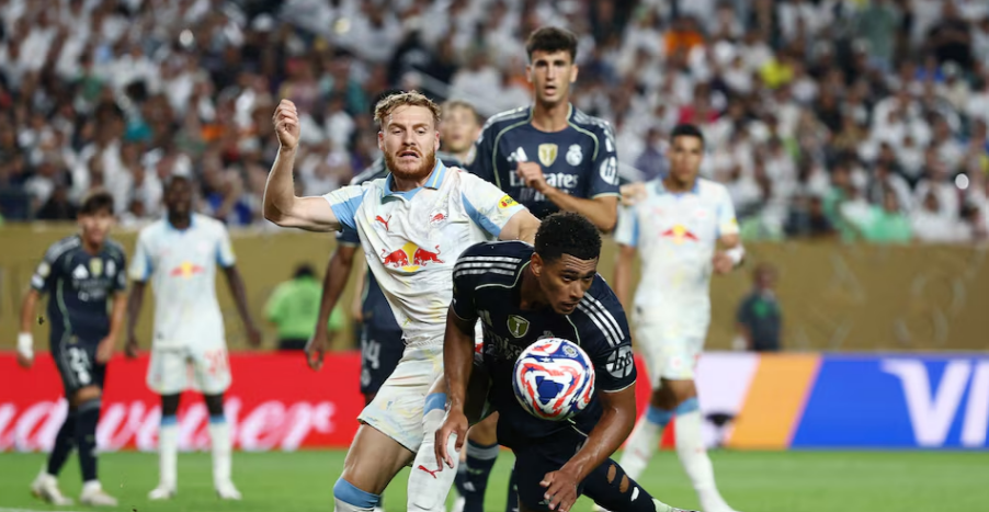 Vinicius Jr Shines as Real Madrid Breeze Past Salzburg to Top Club World Cup Group