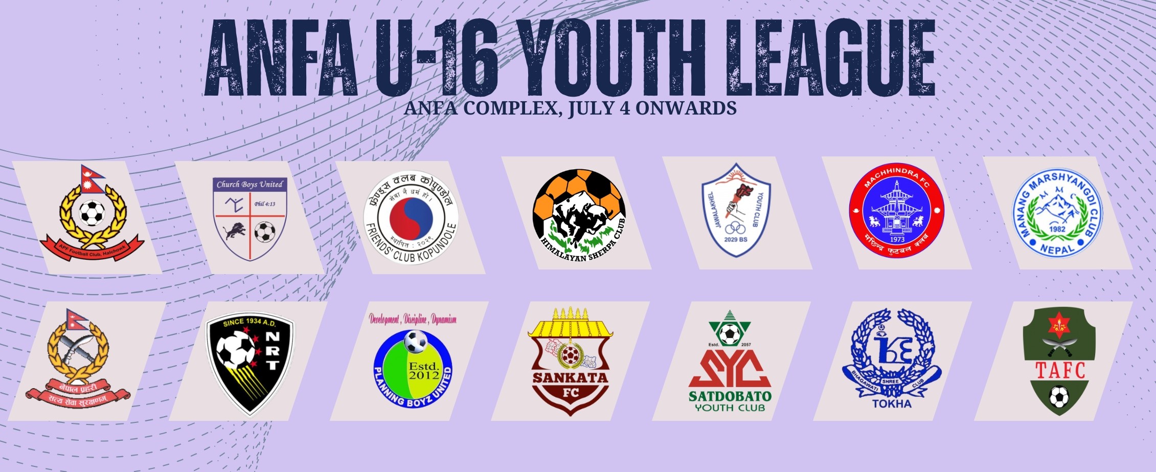 ANFA U-16 Youth League Set to Kick Off Friday 