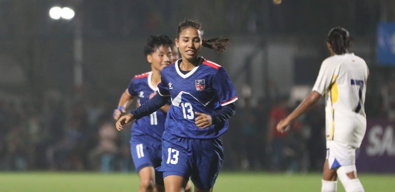 Nepal Crushes Sri Lanka 7-0 in SAFF U-20 Women's Championship, 