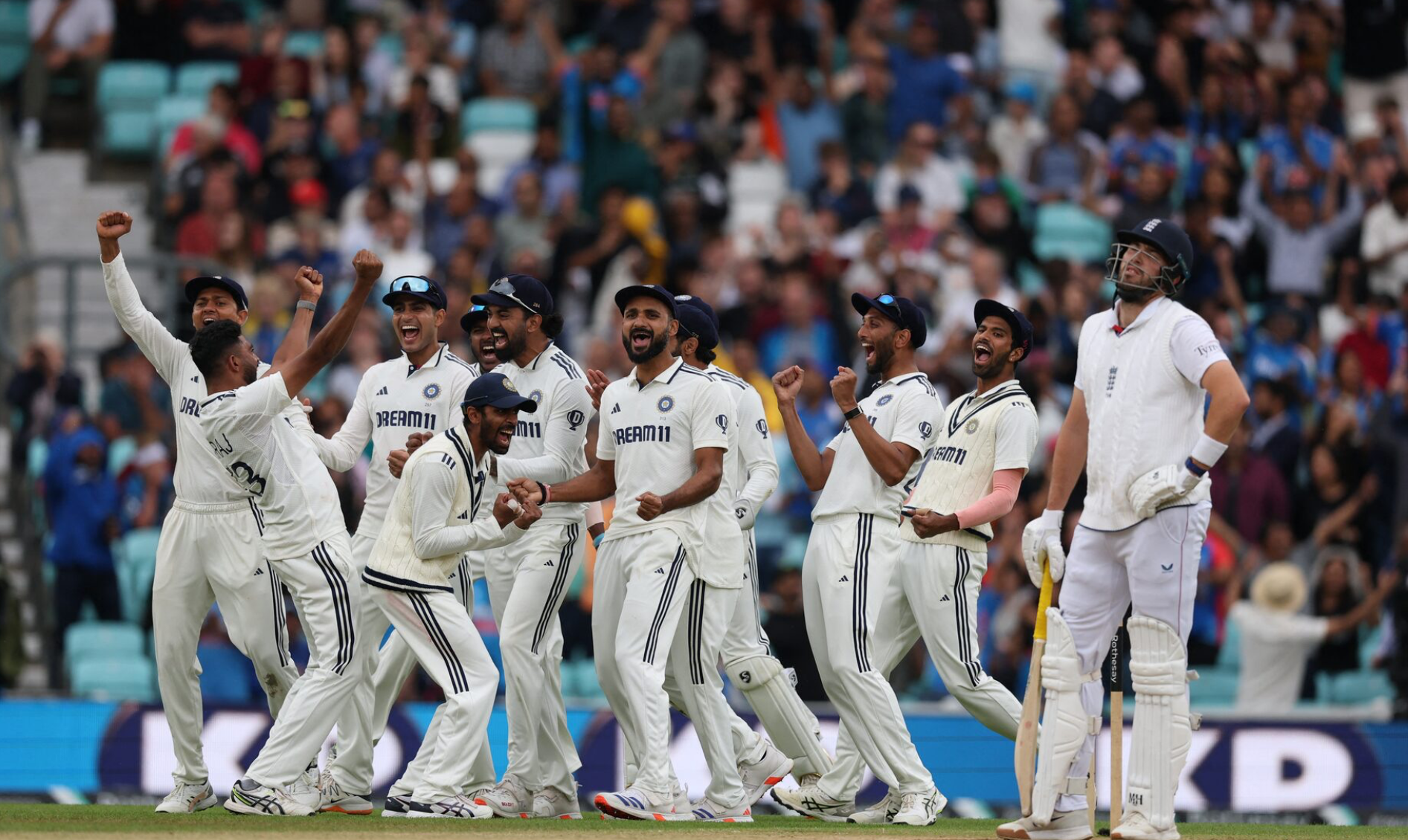 Siraj Inspires India to Thrilling Six-Run Victory Over England in Final Test 