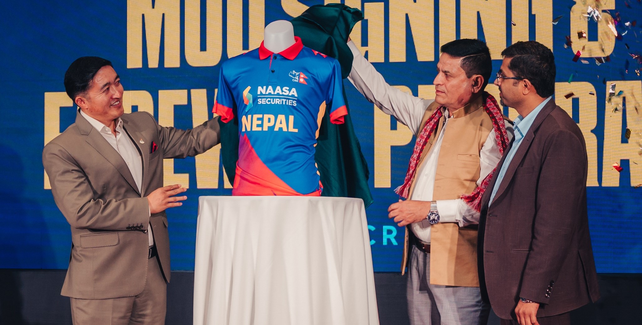 NAASA Securities Becomes Official Jersey Sponsor of Nepal National Cricket Team