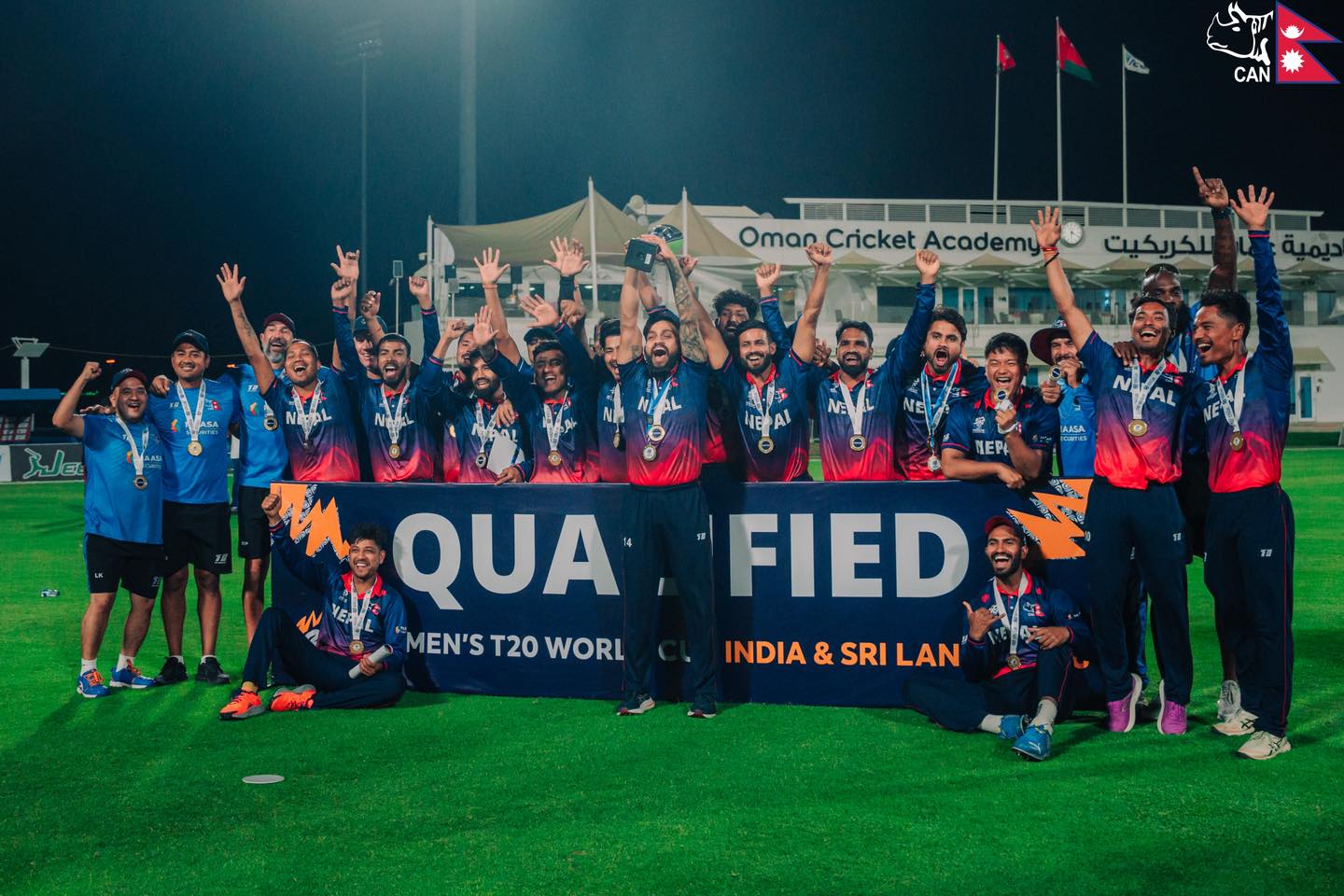 Unstoppable! Nepal Blazes to Historic Unbeaten Title at T20 Qualifier