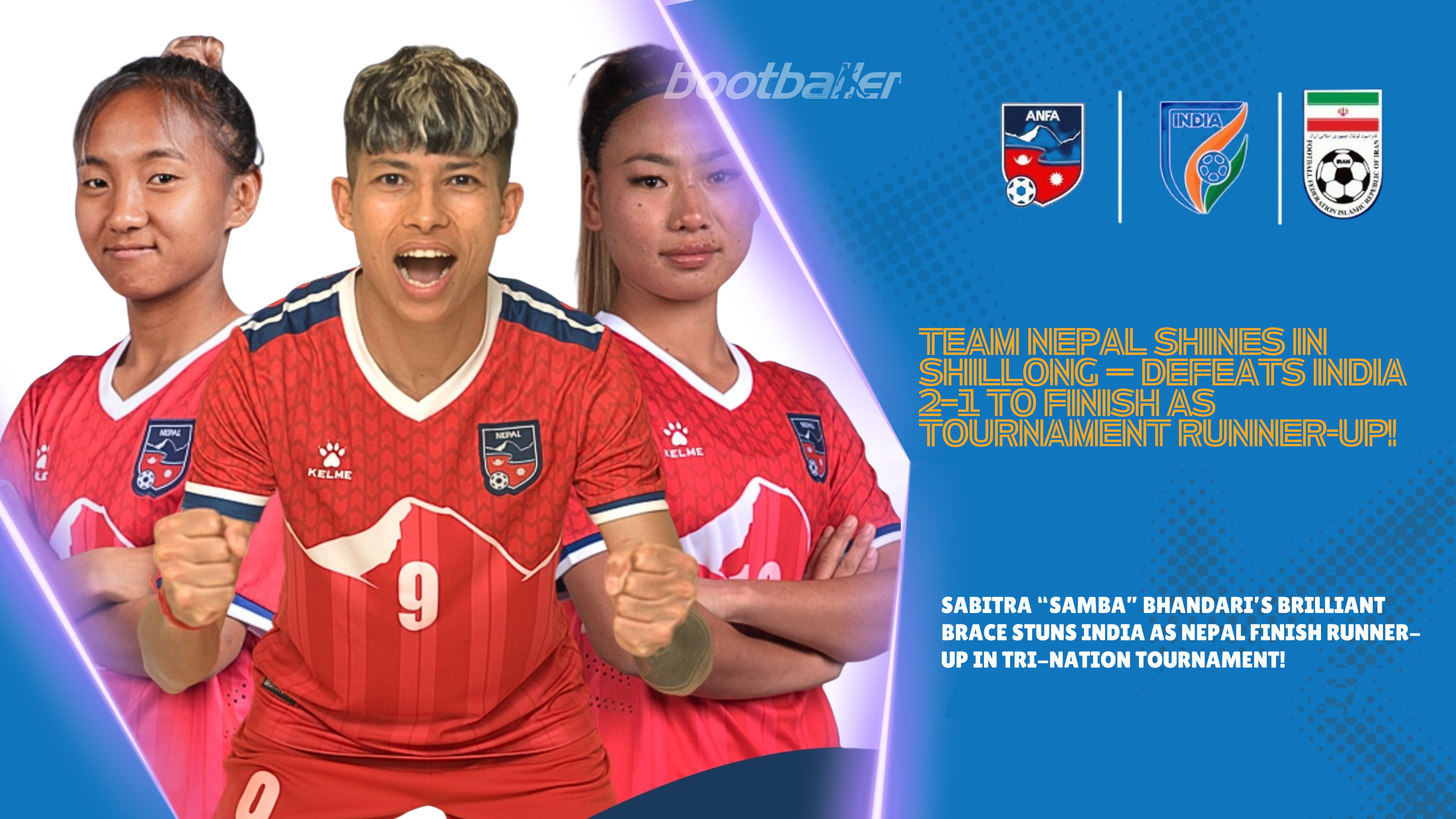 'Samba' Shines: Bhandari Brace Stuns Hosts India in Tri-Nation friendly.