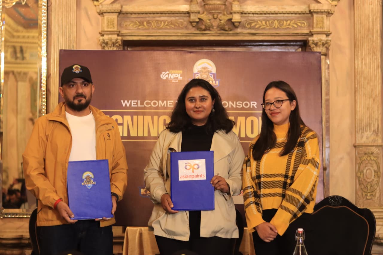 Asian Paints Joins Karnali Yaks as Co-Sponsor for NPL Season 2
