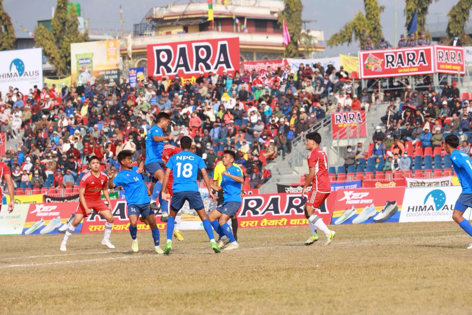 Nepal Police Club Advances to Semi-Finals of Aaha Rara Pokhara Gold Cup