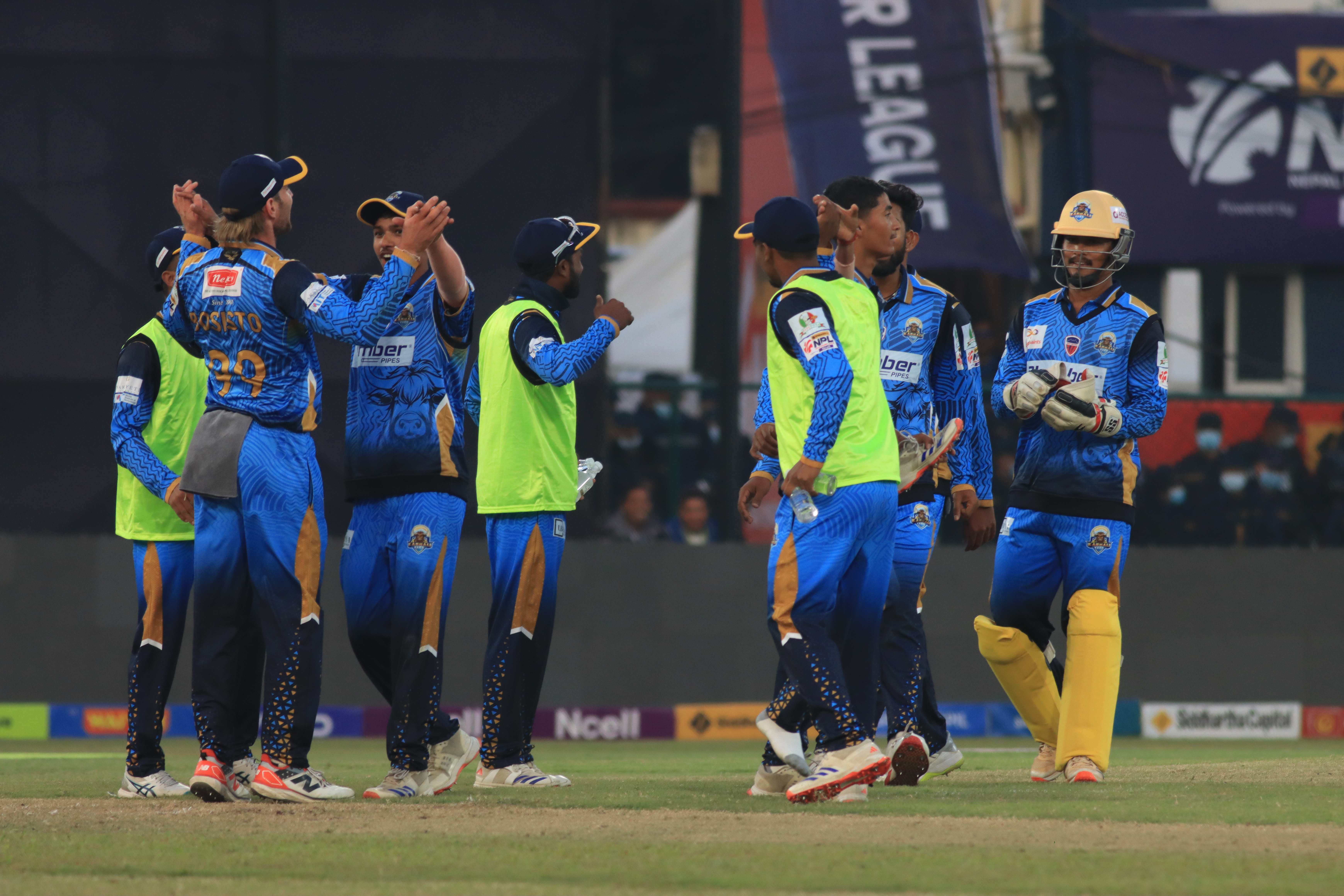 NPL 2025: Yaks Bowlers Stifle Royals; Airee's Men Set 140-Run Target in Kirtipur