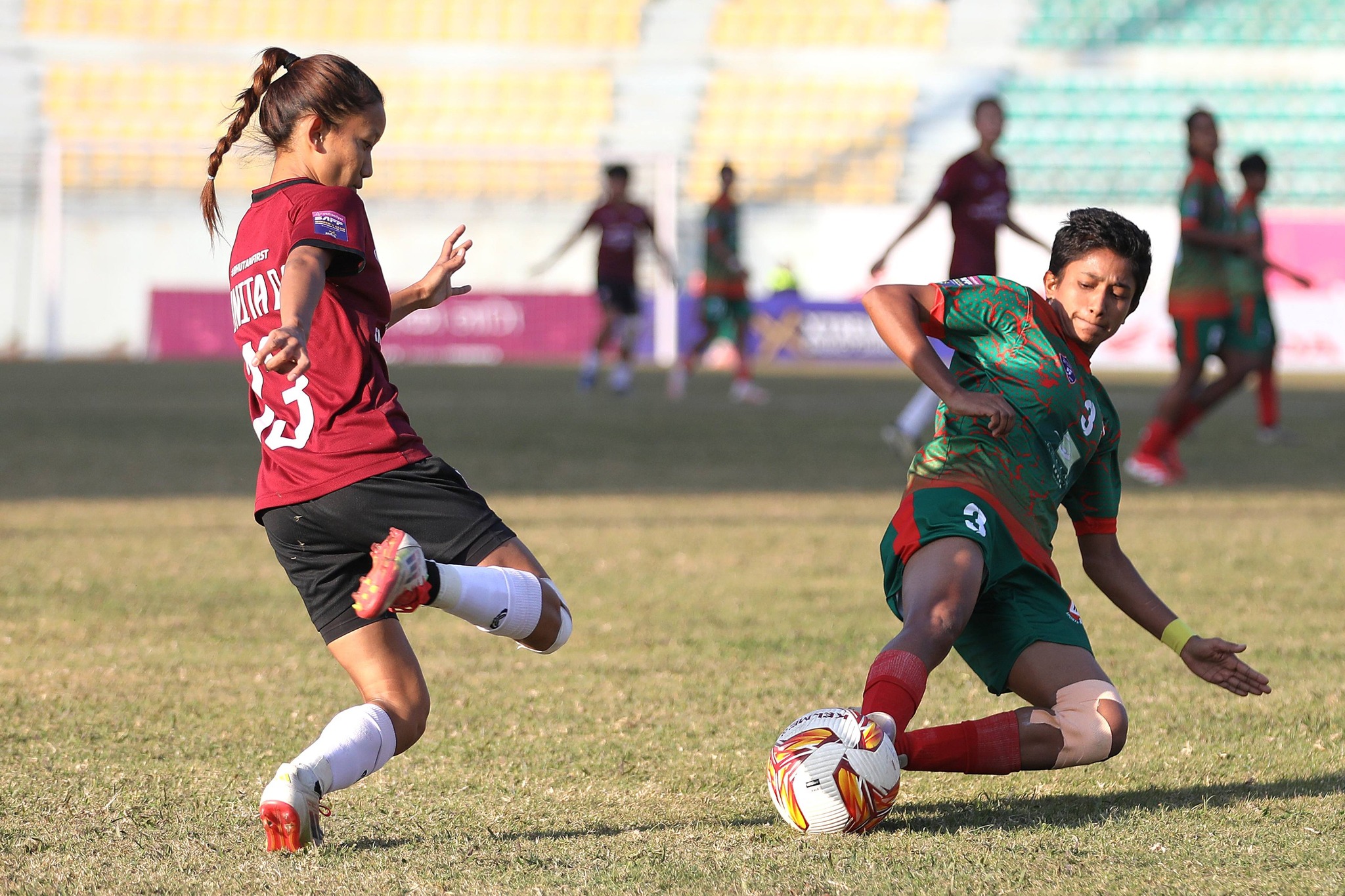 SAFF Women’s Club Championship: Nasrin Sports Academy scores late to earn a draw against Transport United