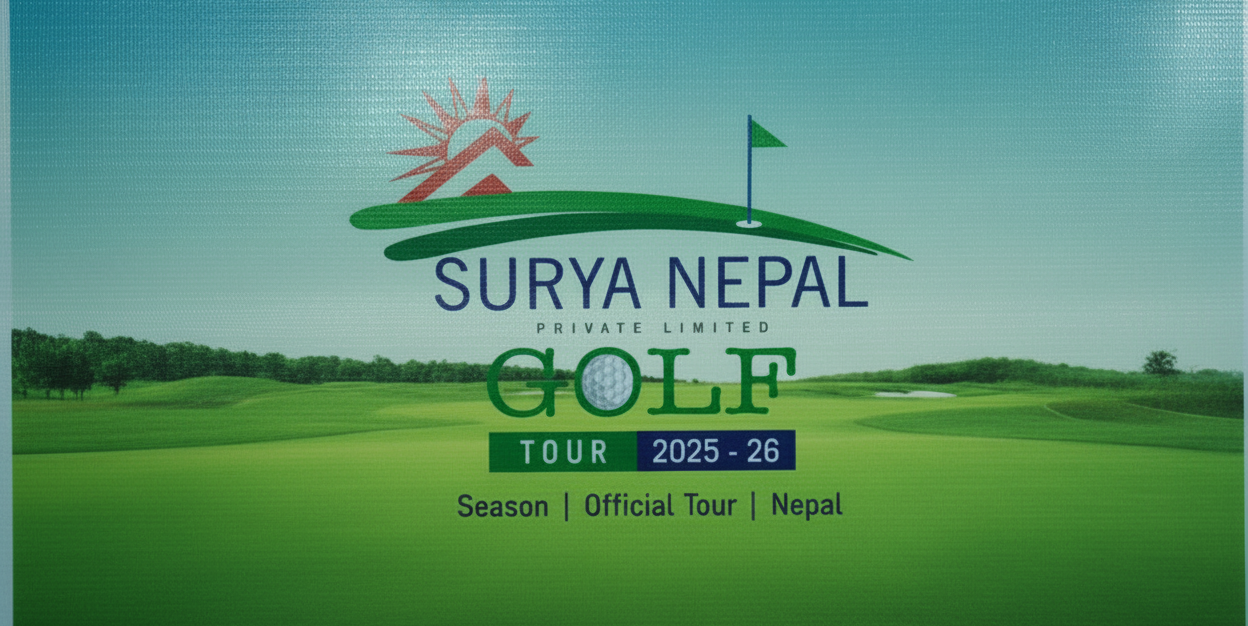 The Surya Nepal Golf Tour has announced its 2025-26 season, featuring a record prize purse of NPR 8 million.