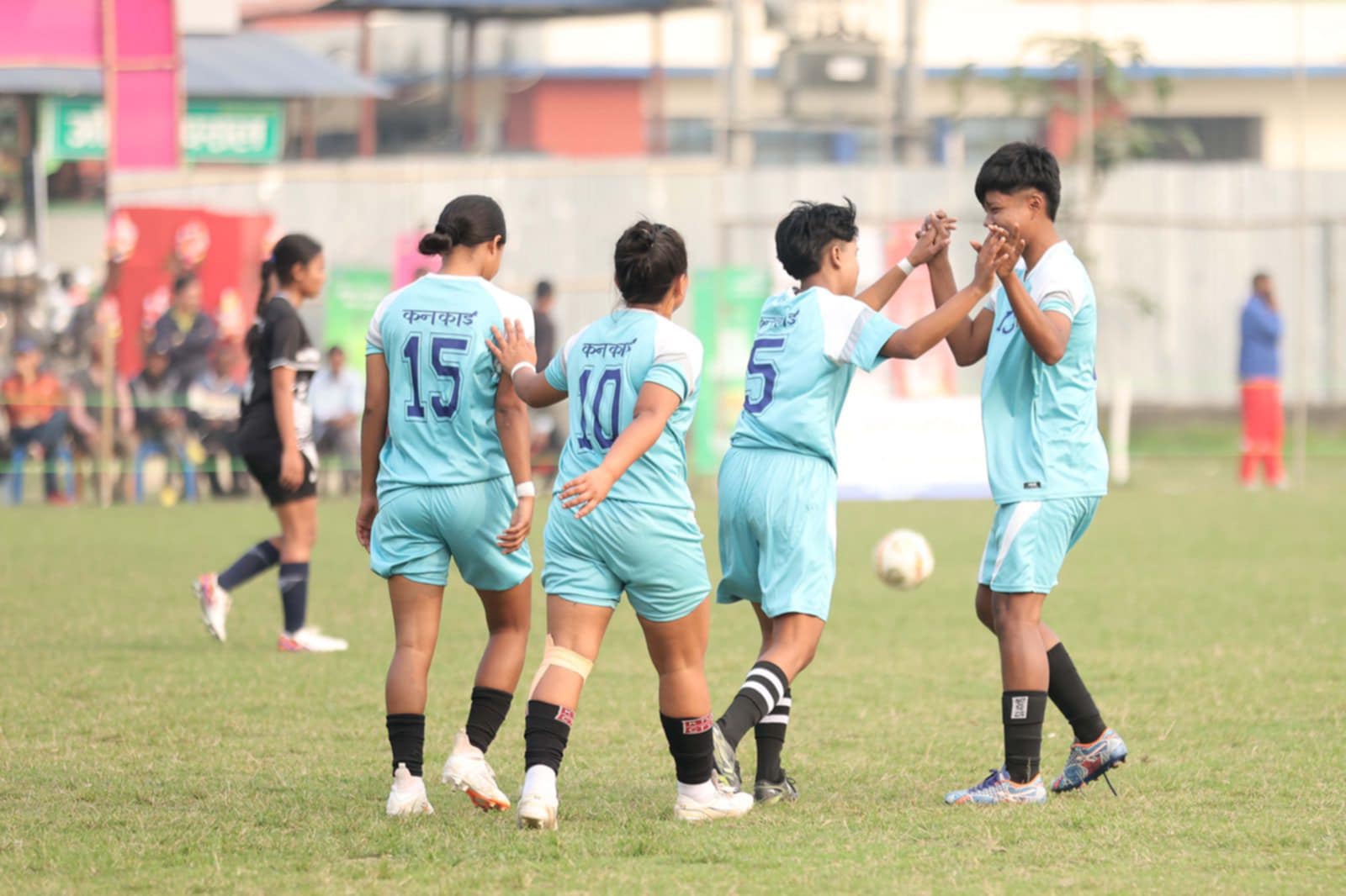 Kankai Municipality Storms into Semi-Finals of Inter-Municipal Women's Football Tournament