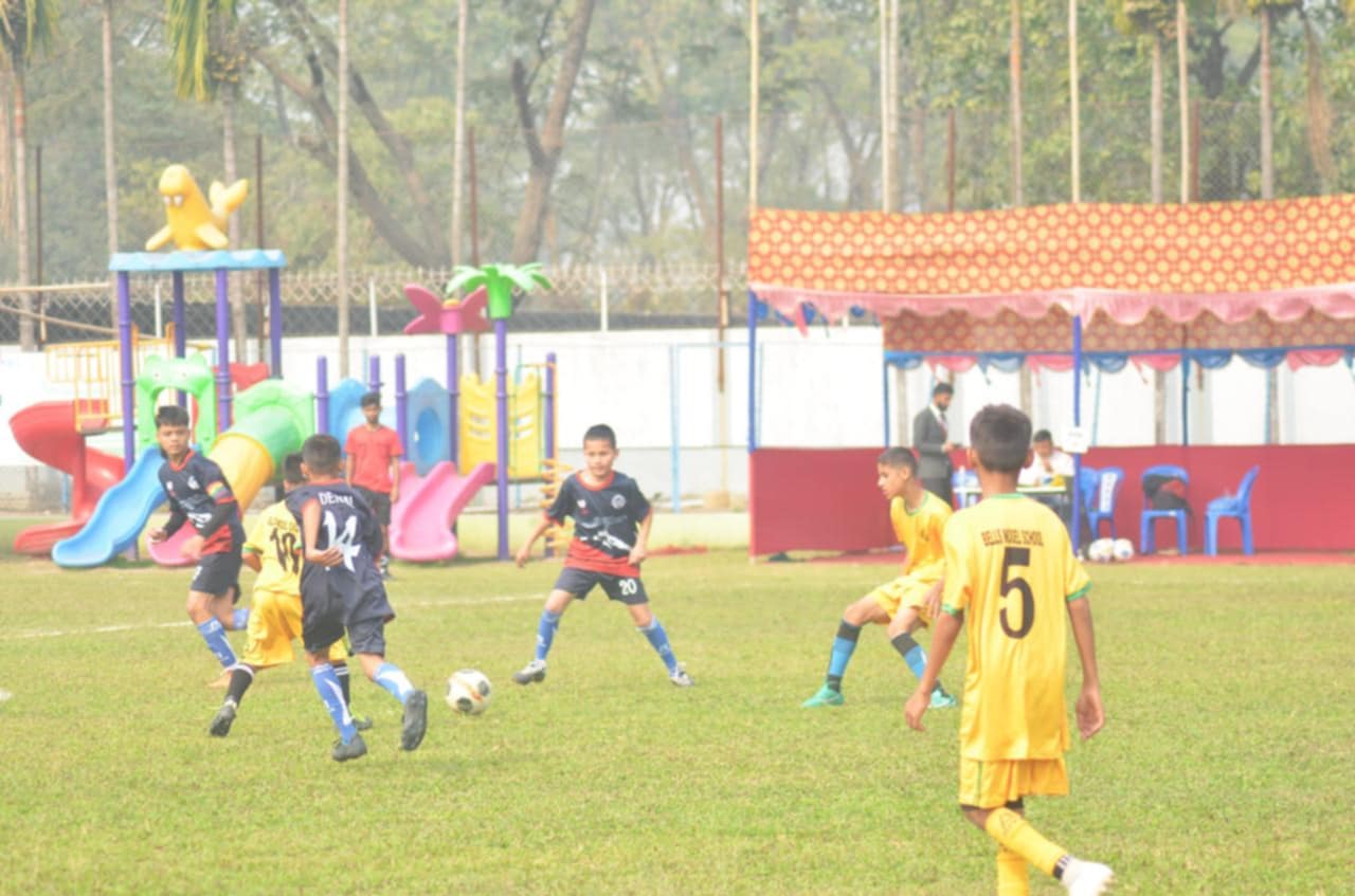 Hari Kumar Prasai Inter-School U-13 Knockout Football Tournament Kicks Off in Jhapa