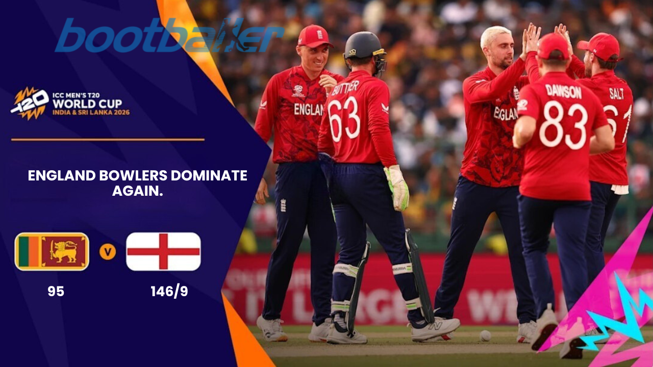 Clinical England Stifle Sri Lanka in Super 8 Opener