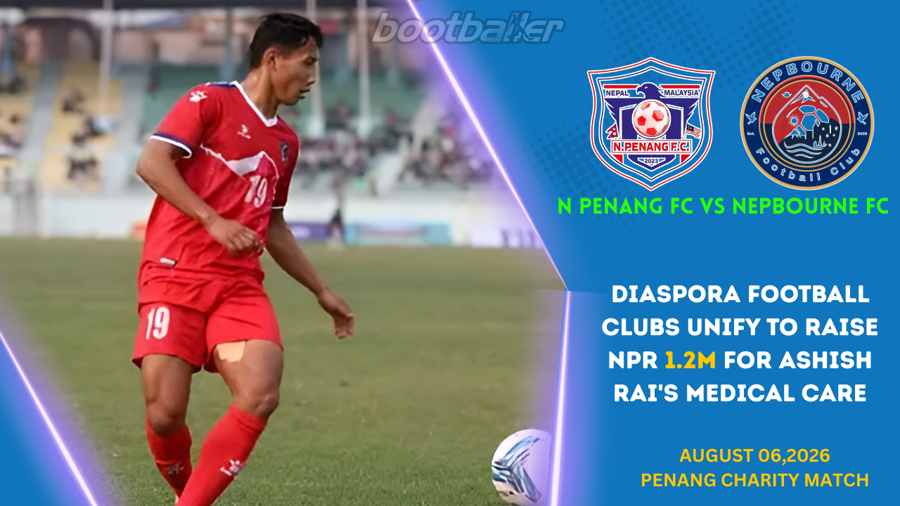 Overseas Nepali Football Community Rallies Behind Injured Star Ashish Rai