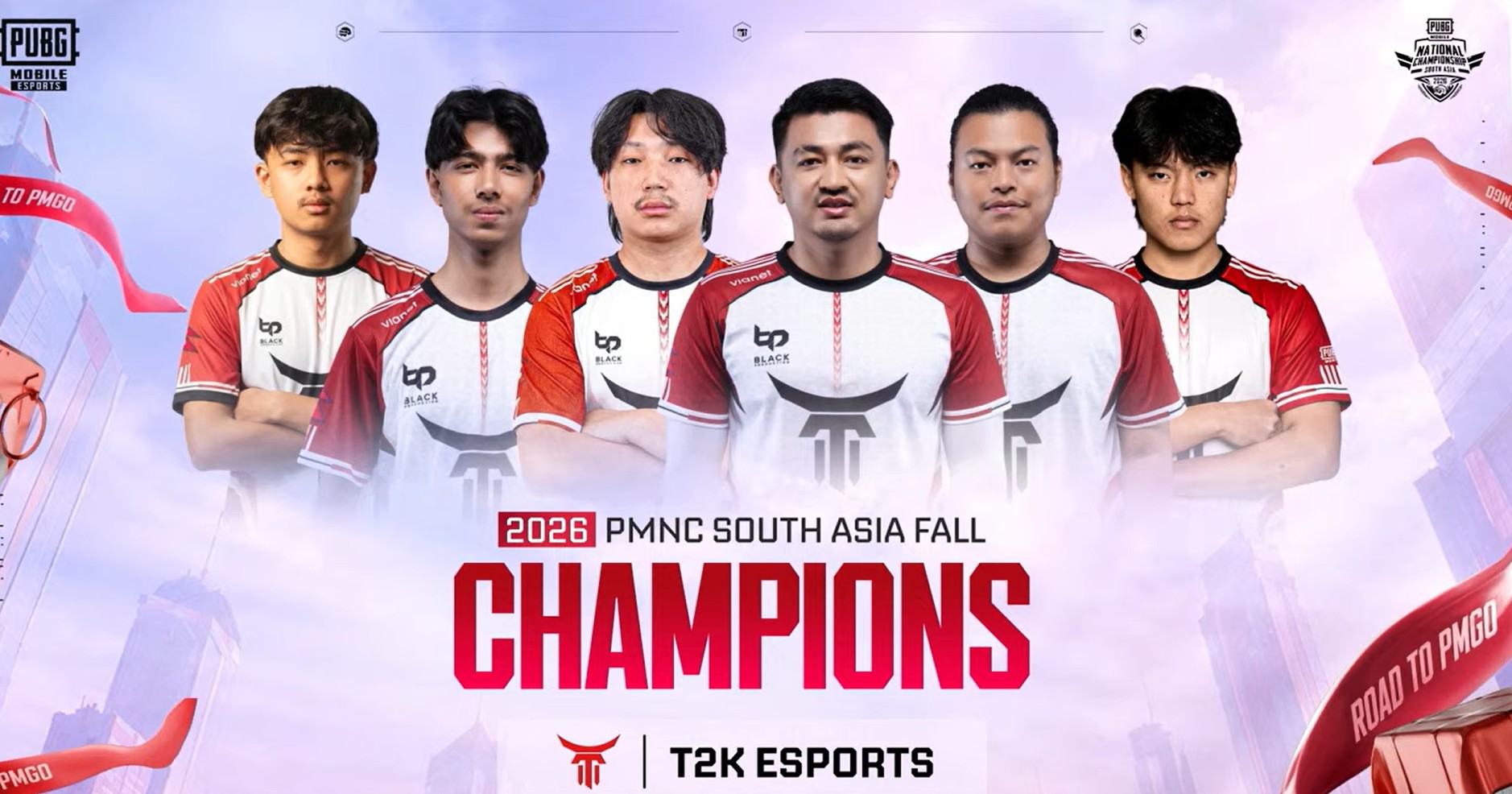 T2K Esports Win 2026 PMNC South Asia Fall, Qualify for PMGO