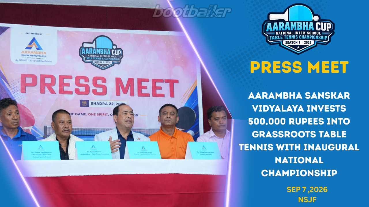Aarambha Sanskar Vidyalaya partner with All Nepal Table Tennis Association for Youth Event