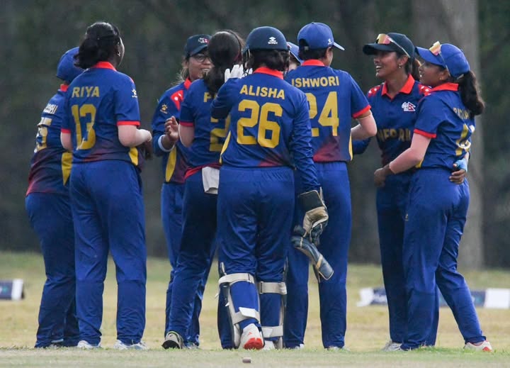 Nepal Women Fall Just Short in Tense Finish Against Hong Kong in T20I Series